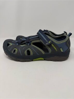 Merrell Navy and Lime Outdoor H2O Sandal EU 36